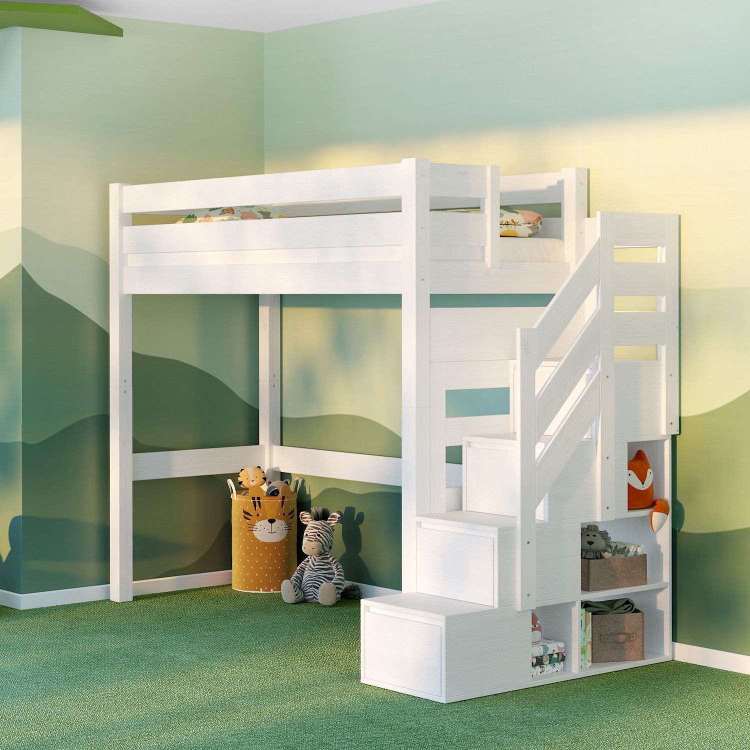 Letto a soppalco Daven